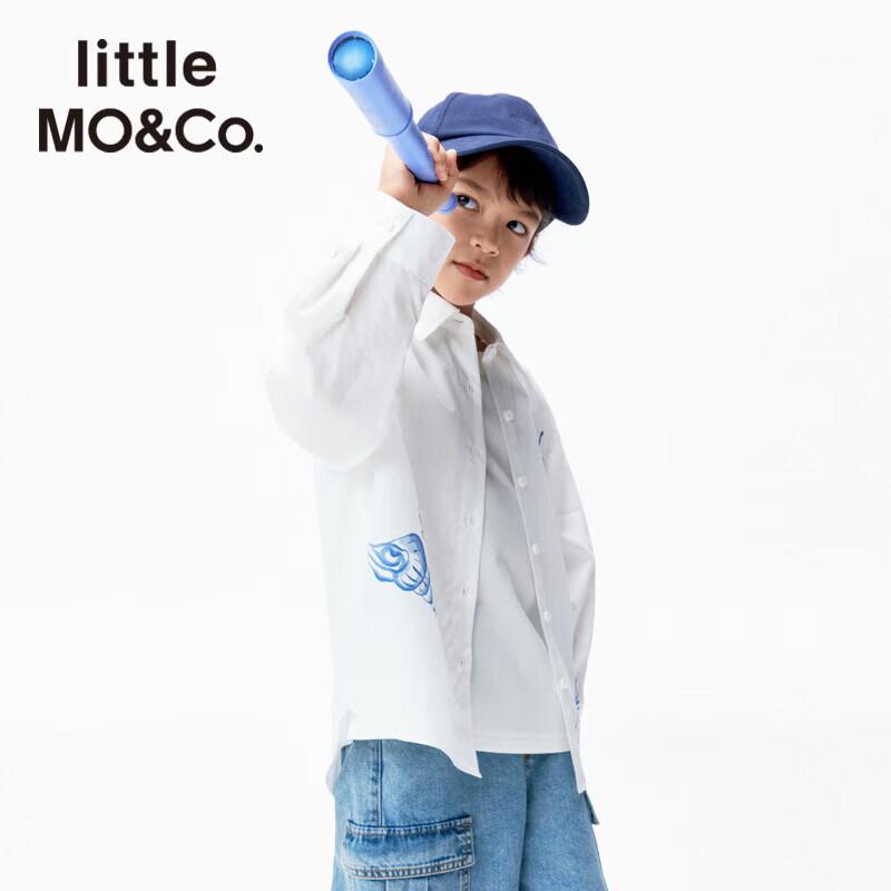 Little MO&Co. Kids' Resort Print Long-Sleeve Shirt