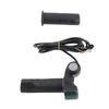 1Pair Electric Bike Twist Throttle Grips Universal Throttle Handle Grip Speed Governer with Display for Electric