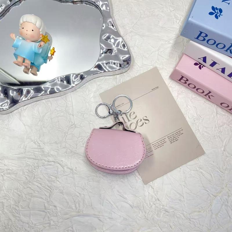 1Pcs Portable Bluetooth Earphone Bag Multifunctional Mini Leather Bag Pendant Car Keychain Hanging Accessory Zero Wallet