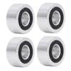 4Pcs Lautsprecher Dämpfung Füße Aluminium Legierung Plattenspieler Isolation Plattform für CD-Player