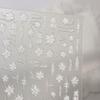 5D Japanese Floral Nail Art Stickers: 3D Embossed Butterfly & Semi-Transparent Hand-Painted Hollowed Designs.