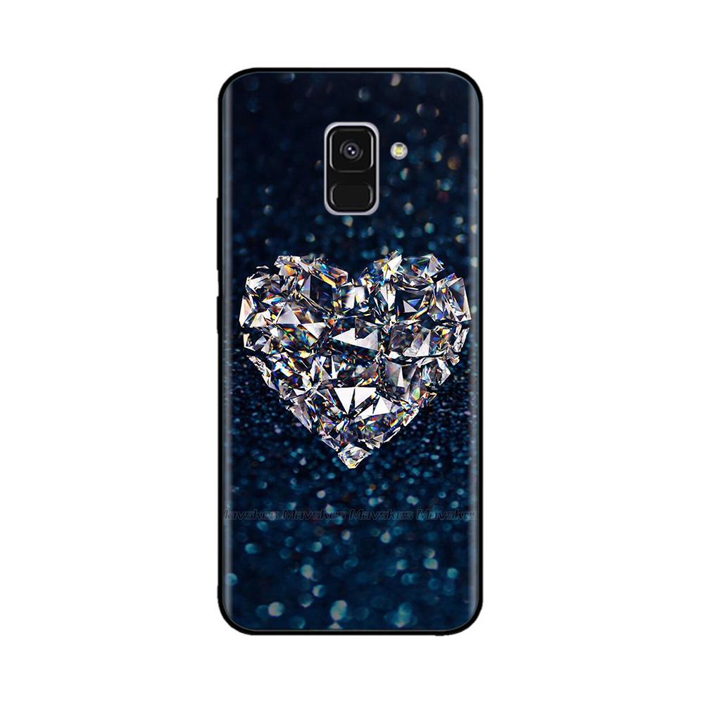 Für Samsung Galaxy A8 2018 Hülle Weiche TPU Handy Rückseite Für Samsung A8 Plus 2018 A730 Cover GalaxyA8 A 8 Silikon Stoßstange Hülle