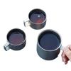100ml Double Wall Coffee Cup Portable Outdoor Water Cup with Fixed Handle Camping Mug For Hiking Camping Drinkware