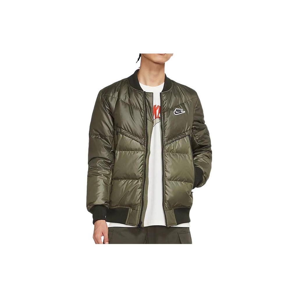 New Nike Down Jackets Men Green DV4275-380
