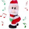 Whimsical Christmas Animated Santa Toy Featuring Lively Music And Charming Plush Design