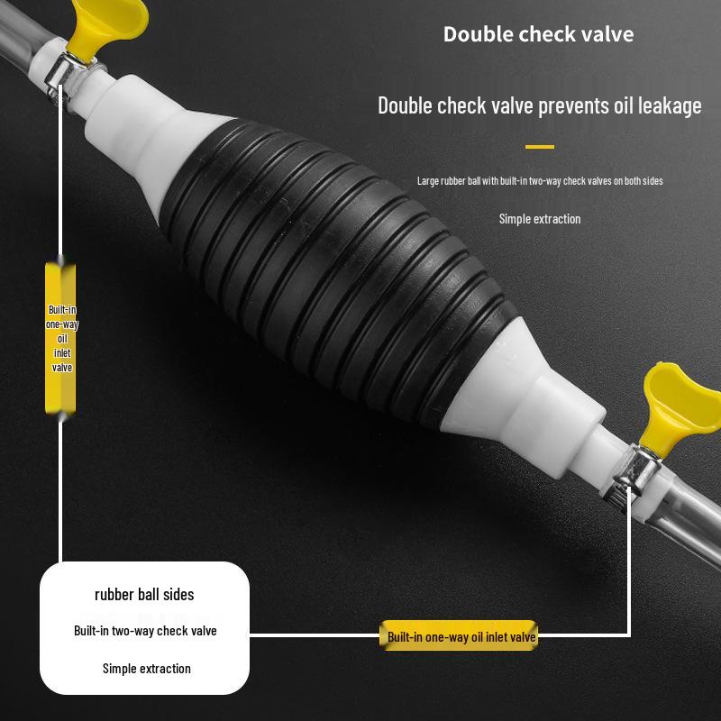 Manueller Kraftstofftank Ölabsaugrohr - Selbstansaugendes Benzinpumpen-Gadget für den Haushaltsgebrauch