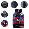 Spiderman Printed Durable Backpack With Adjustable Straps For School And Travel