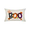 Funny Halloween Pillow Cover Printed Linen Pumpkin Cushion Cover Living Room Sofa Bedroom Pillow Cover