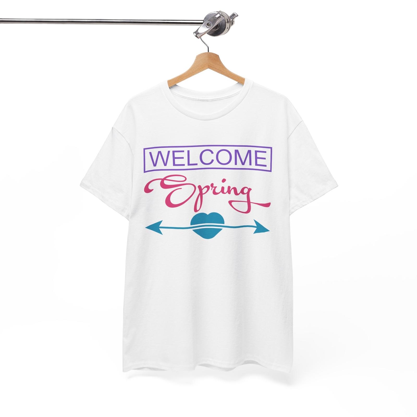 Spring Landscape T-Shirt | Nature Beauty Vibrant Colors Tee | S