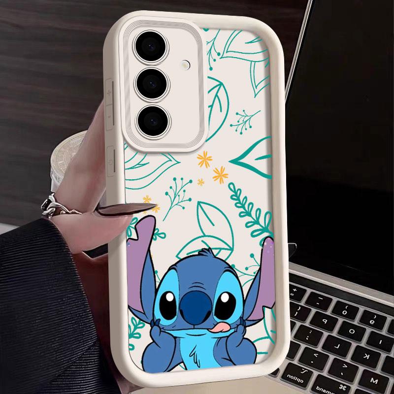 Stitch Anime S26 Ultra Case For Samsung Galaxy S26 S25 S24 S22 S23 Ultra S21 Plus S20 S25 FE Camera Protection Soft Cover