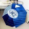 Queens Crest Football Umbrella 8-Frame for Travel, Camping, Casual Lightweight Portable Umbrella, Essential for Every Family Holidays Gift