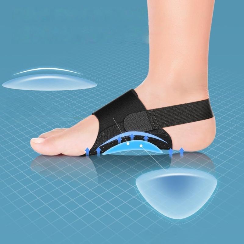 Customizable Foot Compression Straps Featuring Non-Slip Padding Adjustment and Plantar Fasciitis