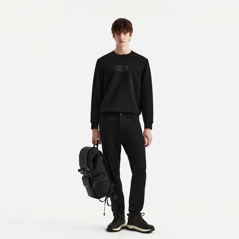 

Biyin Lefen Forbidden City Collection Men s Casual Crew Neck Long Sleeve T-Shirt M