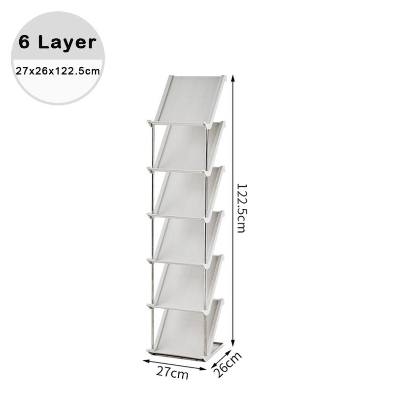 Plastic Shoe Rack Multi-Layer Stackable Shoe Organizer DIY Thickened Space Saving Shoe Shelf Home Storage Shoe Cabinet