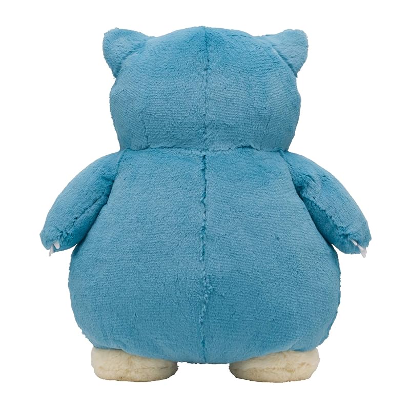 Pokémon Center Original Fluffy Huggable Snorlax Plush Toy 42 X 36 X 16 Cm (H X W X D)