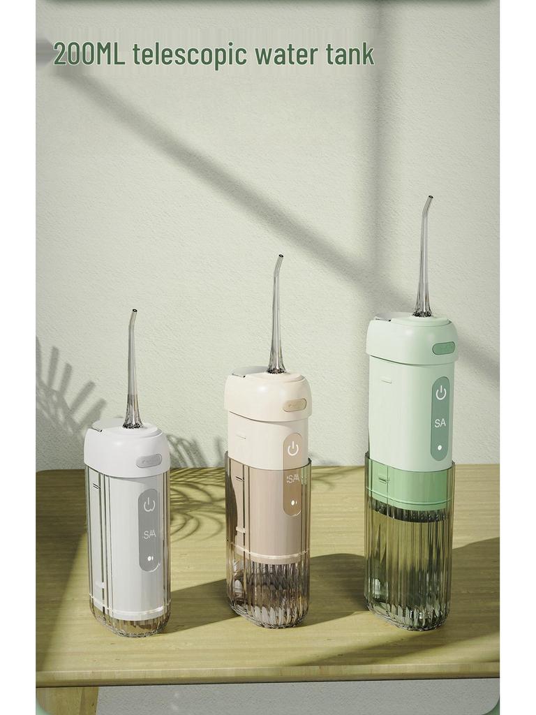Portable Electric Water Flosser for Adults - Oral Irrigator and Teeth Cleaner