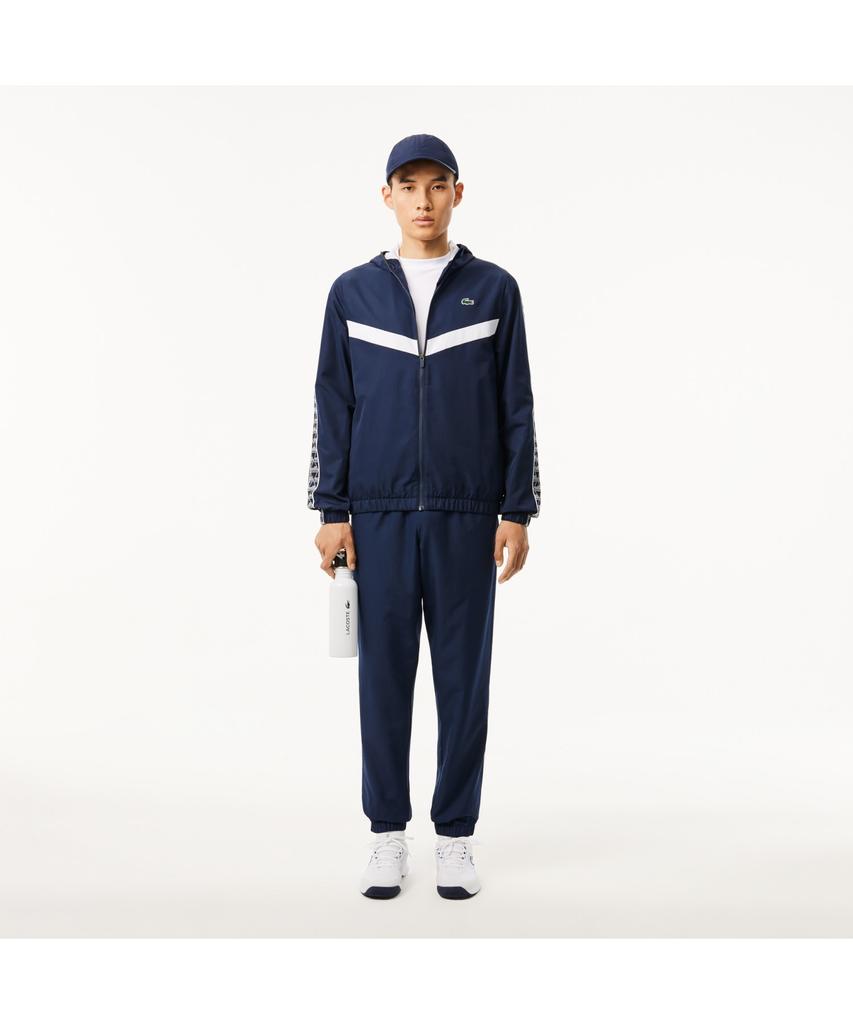 Lacoste Men'S Monogram Pattern Windbreaker Bh2538-54N 525