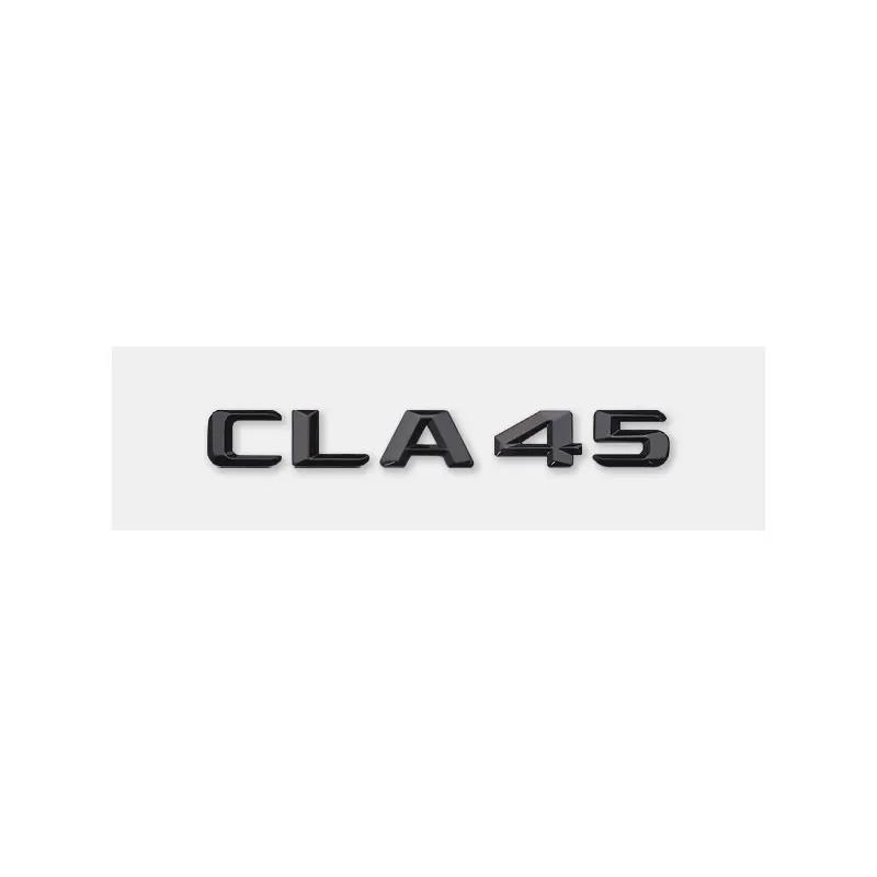 BKS2 CLA45 CLA200 CLA250 CLA200d letter logo car sticker for mercedes benz CLA class refit rear boot logo trunk displacement label
