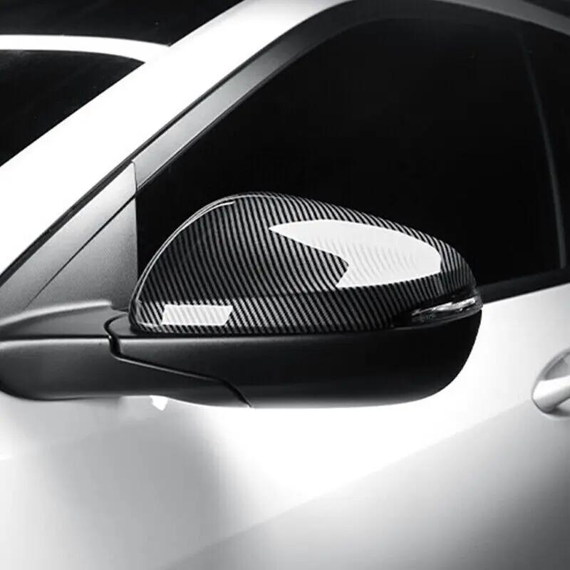 For Chevrolet Trax 2025 2025 Car Sticker Rearview Side Mirror Cover Wing Cap Exterior Door Rear View Case Trim Carbon Fiber Look