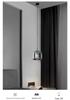 Minimalistische italienische Glas-Pendelleuchte für Nordic Style Bar, Arbeitszimmer oder Schlafzimmer