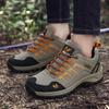 Men's Shoes plus Size Winter Outdoors Fleece-lined Warm Hiking Shoes Couple Men's Hiking Shoes