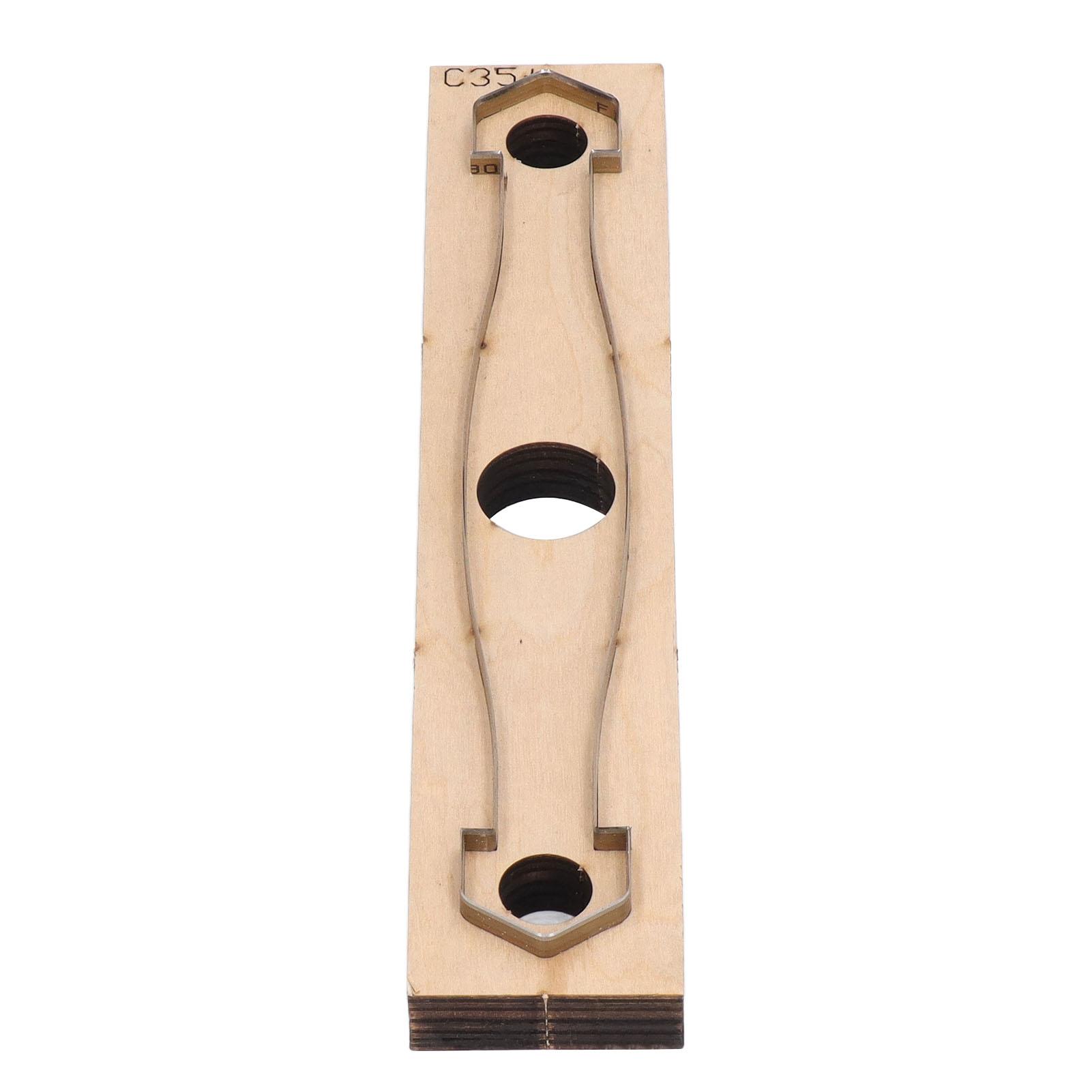 

Кожаный вырубной штамп многоразовый DIY ручной работы кожаная вырубная форма с очень толким деревянным основанием