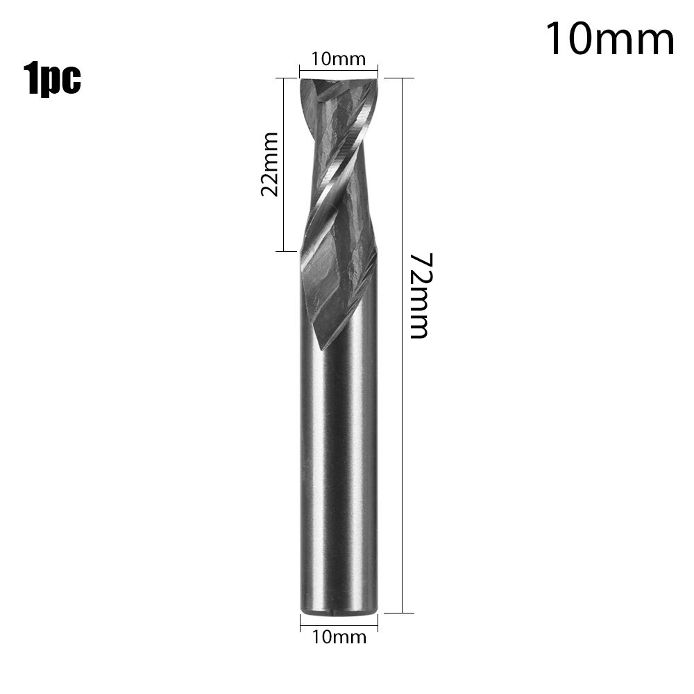 Werkzeuge 1-12mm Werkzeugmaschine CNC Gerader Schaft Holzbearbeitung Bohrer Fräser Fräskopf