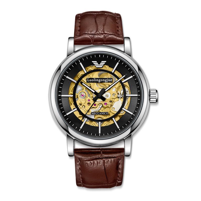 Мужские светящиеся механические часы герцога Лотарингии