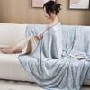 Thin Cool Feeling Summer Blanket Breathable Summer Quilt Household Nap Blanket  Children