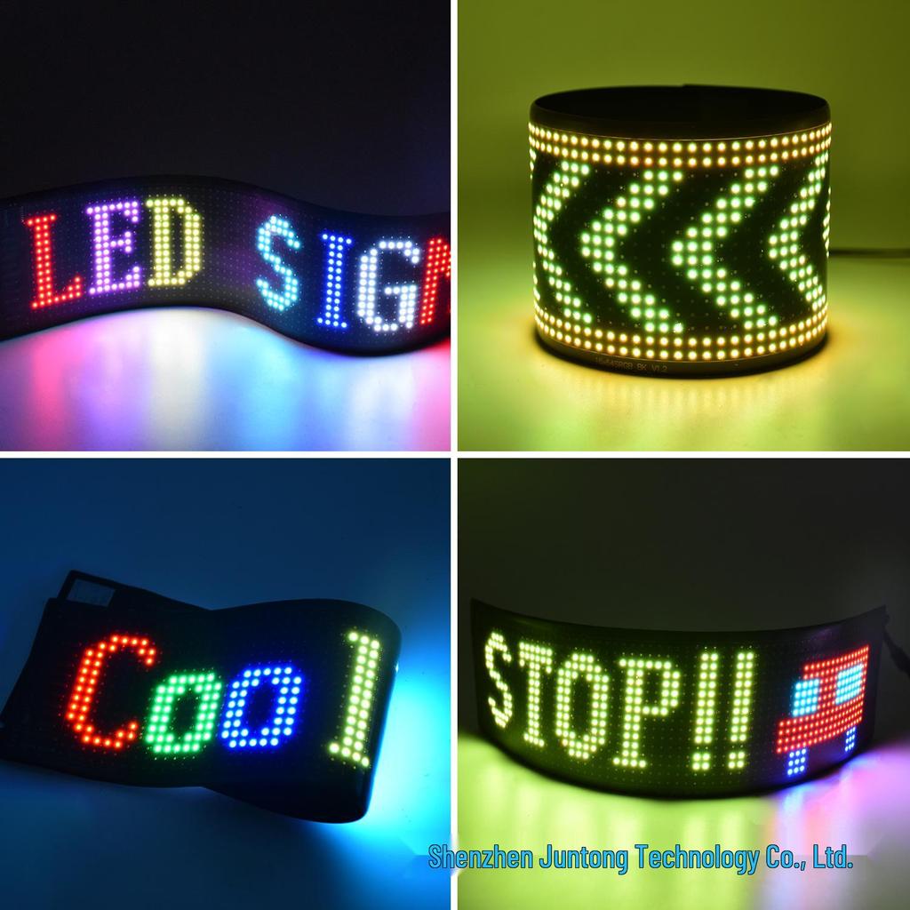 LED Car Sign Soft Flexible Expression Display