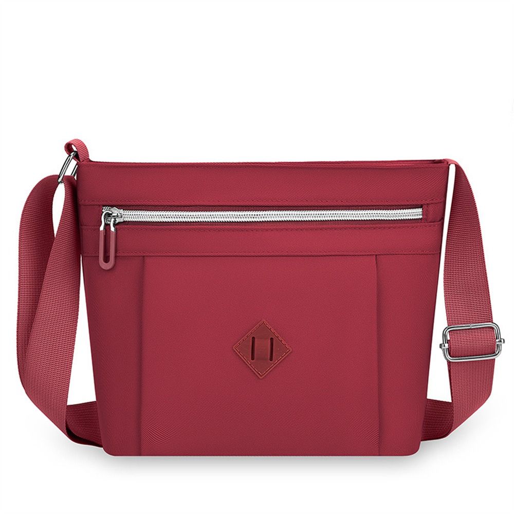 

Водонепроницаемая сумка-мессенджер из ткани Оксфорд на молнии для мобильного телефона, сумки через плечо для активного отдыха красный