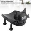 Cat Toilet Paper Holder Funny Decorative Bathroom Paper Towel Storage Holder for Office Bedroom