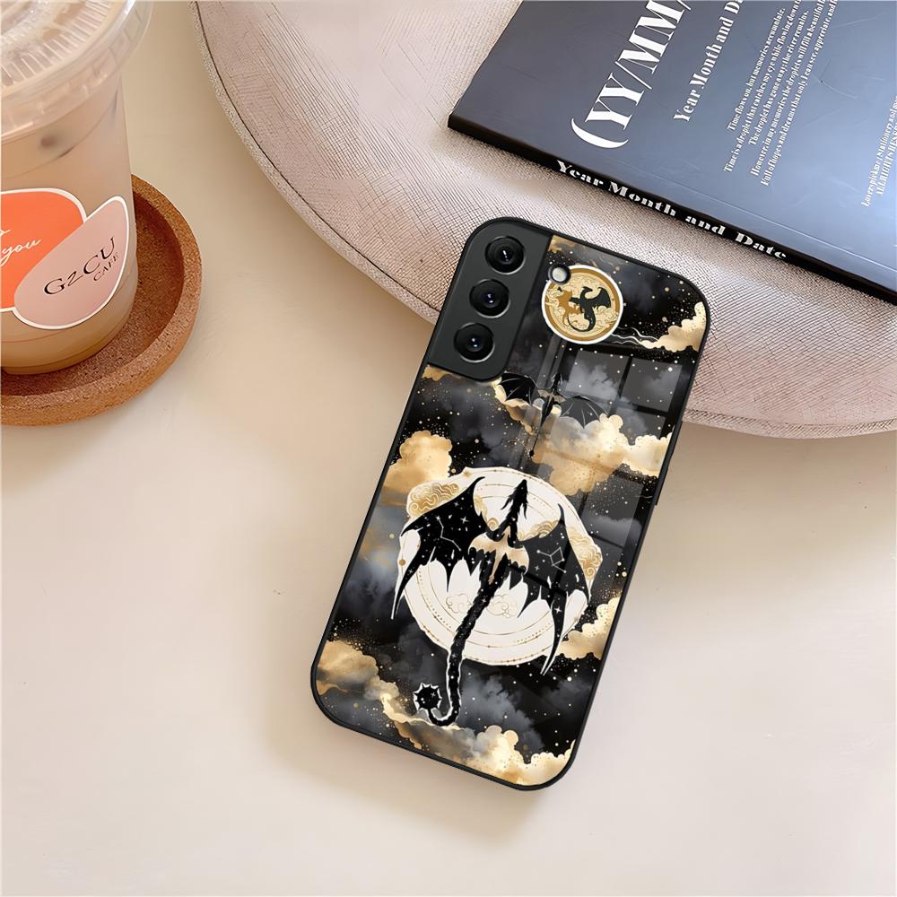 F-Fourth WingS Phone Case Glass For Samsung Galaxy S26 S25 S23 S24 S21 S22 S20 Ultra Fe Plus A15 A14 Cover