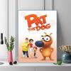 Pat the Dog.40 100% Round Full Drill 5D DIY Diamond Painting Embroidery Cross Stitch Rhinestone Décor