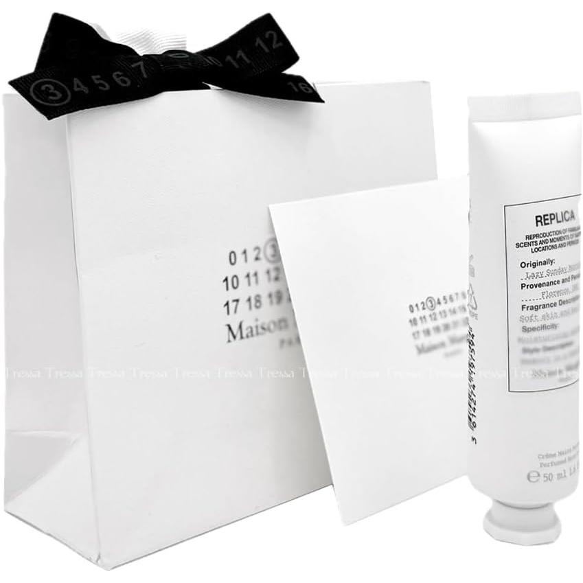 MMF Margiela Fragrance Replica Hand Cream Renewal 50mL [Shopper with message card + numbering logo ribbon] (50mL, Lazy Sunday Morning)