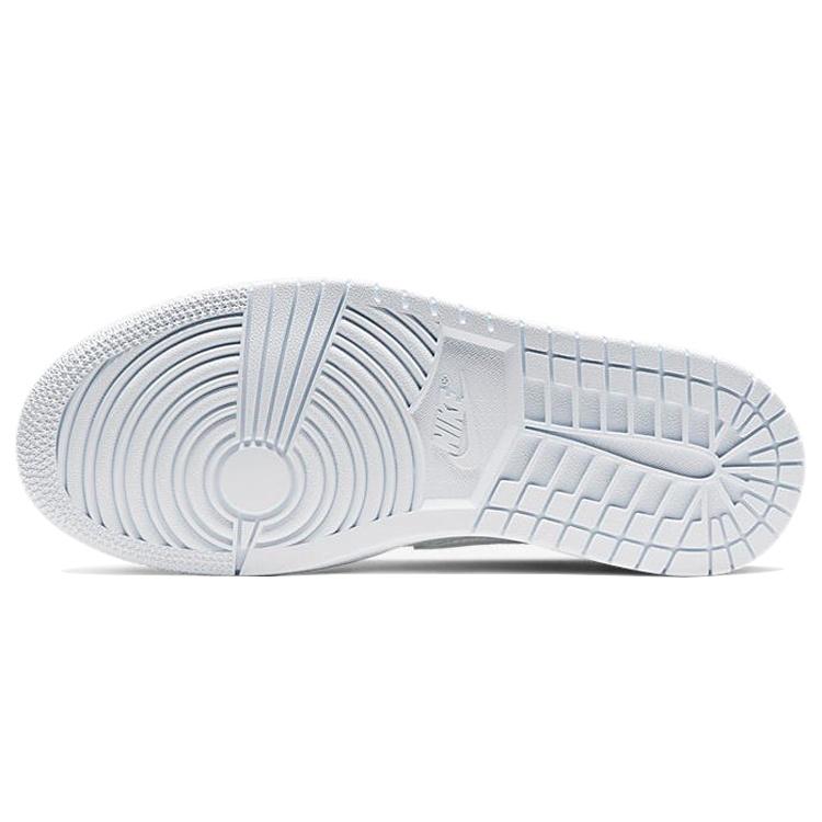 (WMNS) Air Jordan 1 Mid 'White Snakeskin' Women's BQ6472-110