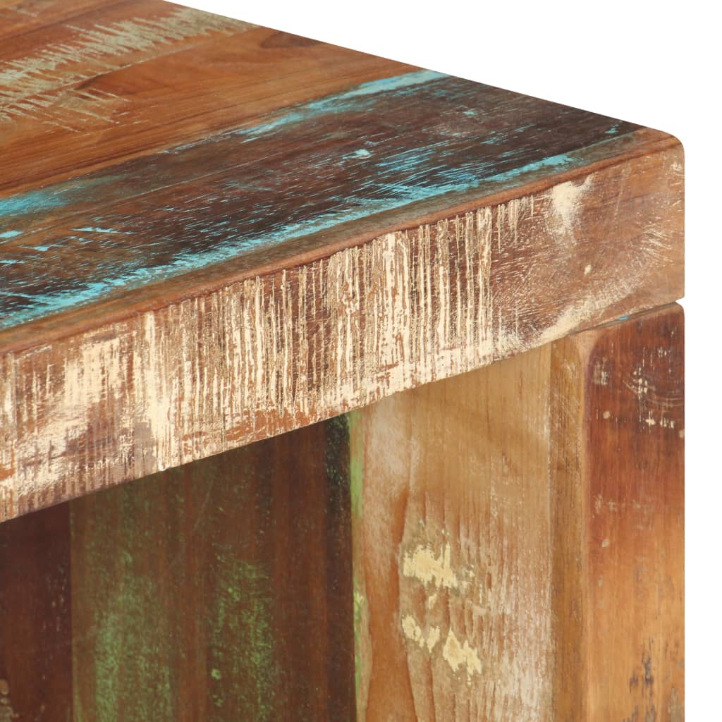 2 Piece Coffee Table Set Made of Recycled Solid Wood