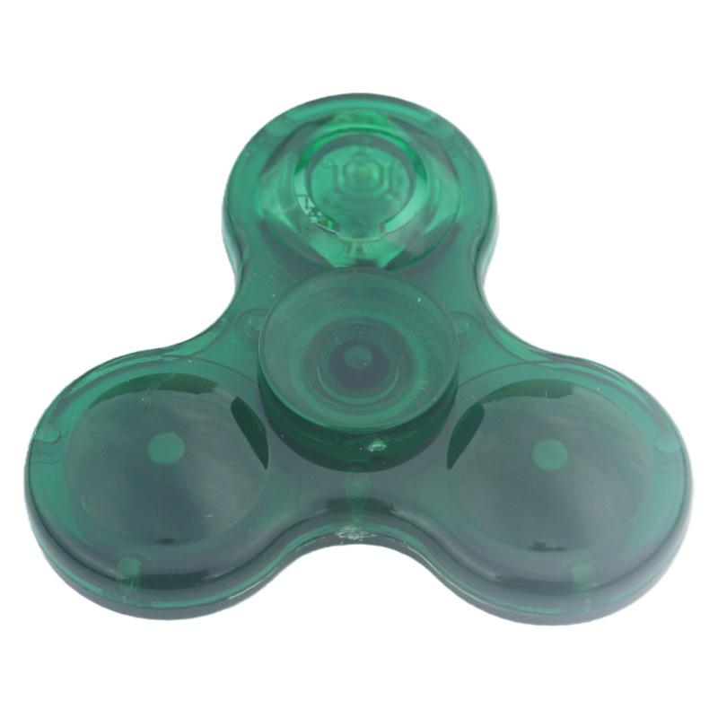Three-Finger Light-Up Fingertip Gyroscope EDC Decompression Toy for Kids