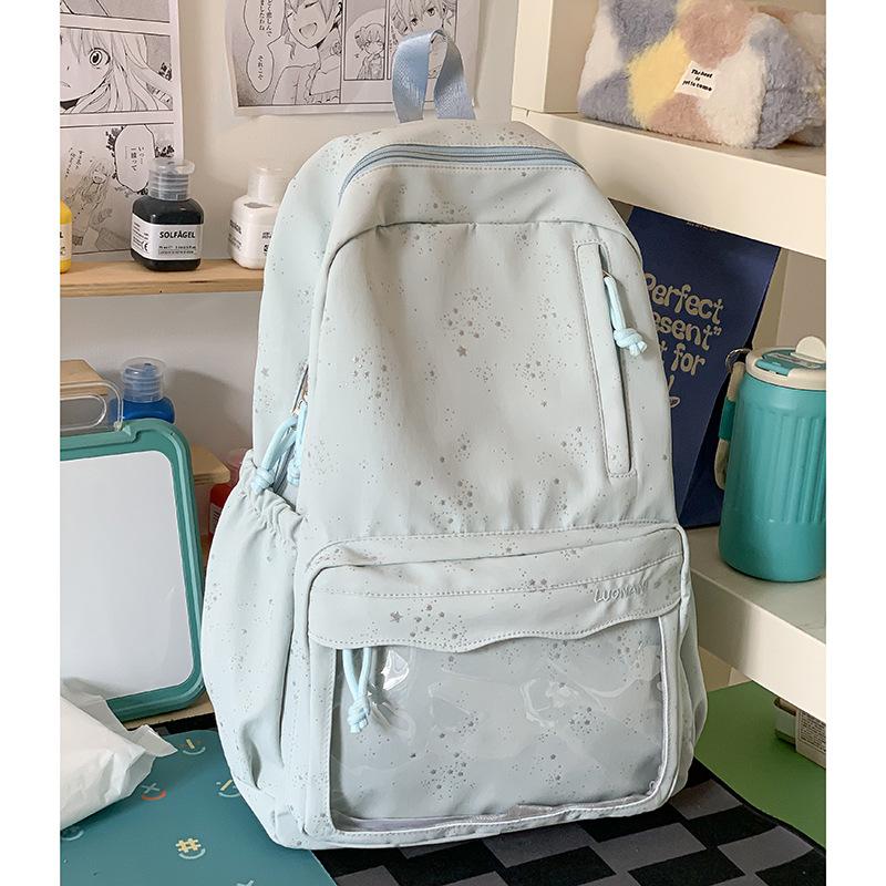 Schoolbag new schoolbag high value Korean ins girl heart leisure travel light backpack gypsy star student backpack