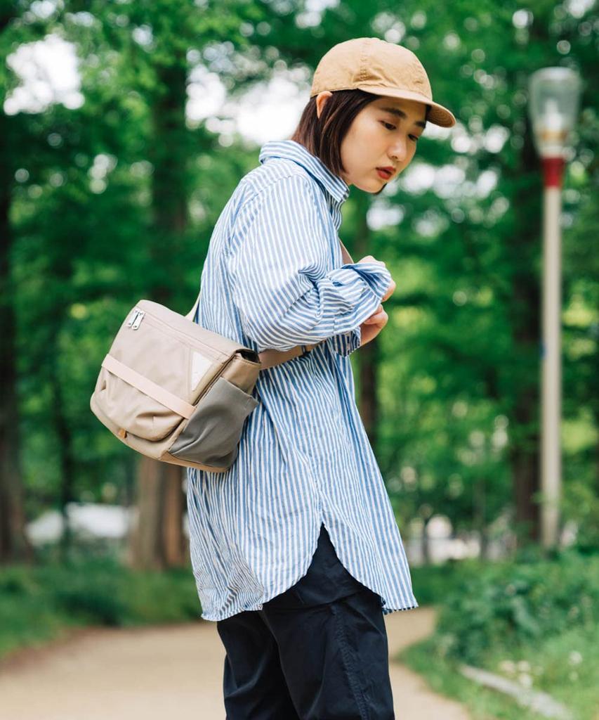 Nakota CIE FLOW MINI a crossbody bag with and waterproof perfect for men and and One size fits Coyote SHOULDER, water-repellent construction, women,