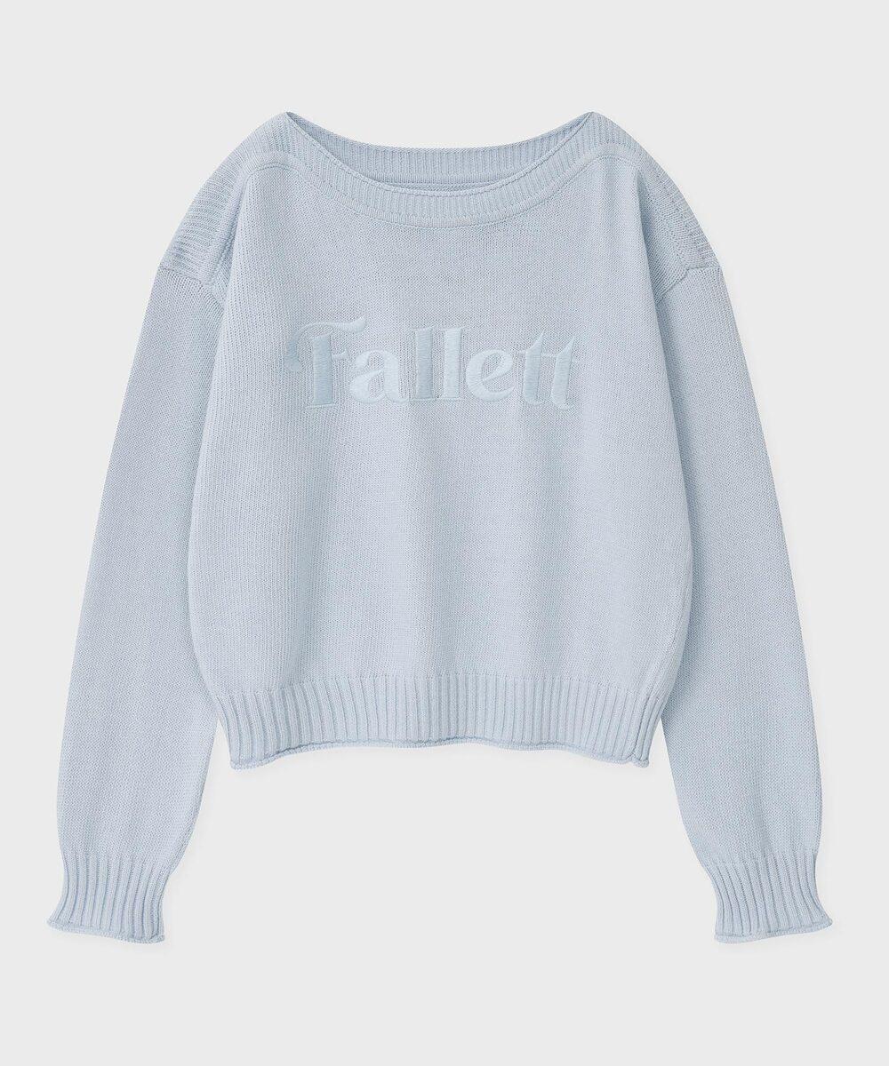 Pallet Story Logo Embroidered Knit Sky Blue Sky Blue/S