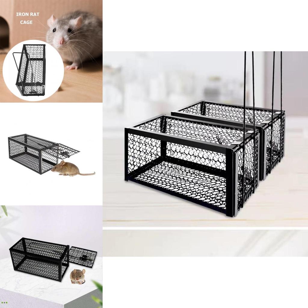 Automatic Iron Rat Mouse Trap Control Catcher Non-toxic And High Sensitive Structure For Safe Pest Control