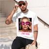Lady Gaga Joanne World Tour 2026 New Fashion Heavyweight Hot Selling Retro Printed Pattern Fun Round Neck Tshirt For Daily Comf