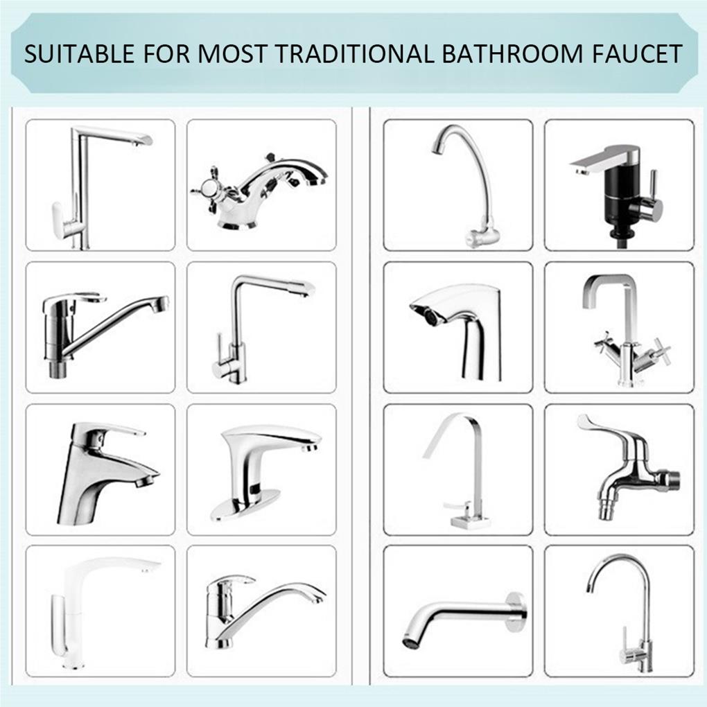 2 Pieces Faucet Extender Spout Components Household Bathroom Kids Hand Washing Tap Extenders Sink Accessory Devices