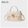 Niche Fashion Diamond Chain Bag Texture Portable Small Square Bag