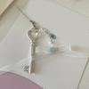 Butterfly Heart Bead Pendant Phone Charm Hangings Rope Cute Phone Chain Strap Bag Decoration Lanyard Keychain Accessory