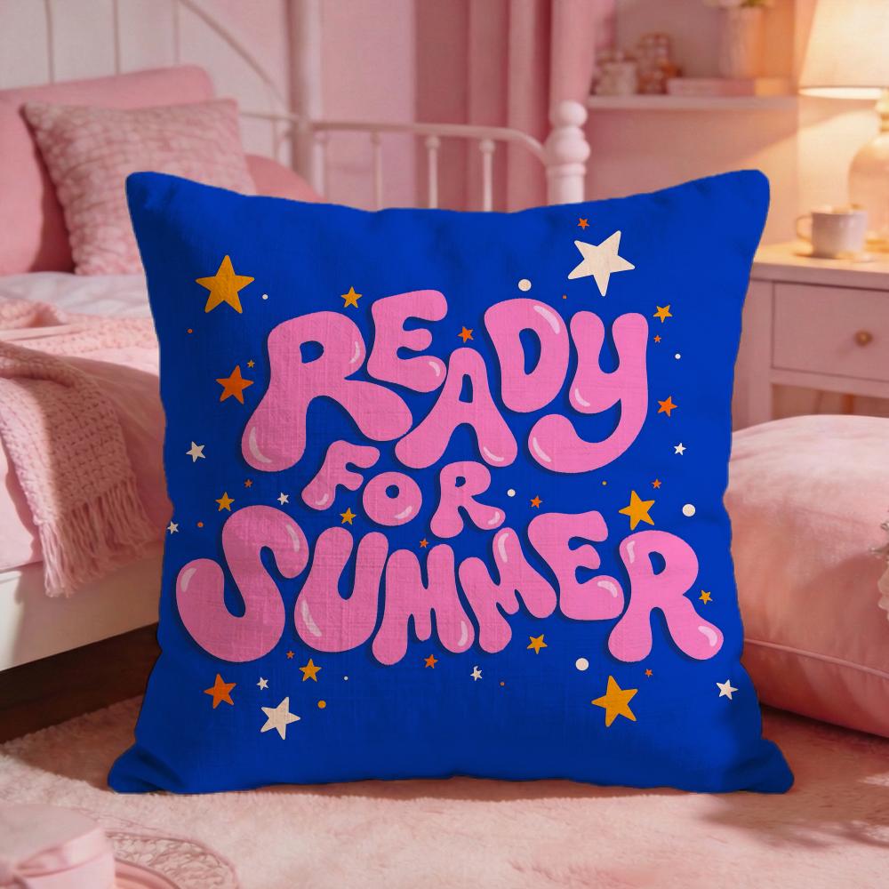 MMotivational QuoteS Cushion Cover Premium Comfort Reversible Pillow Cove Two In One Design for Any Room Car Interior