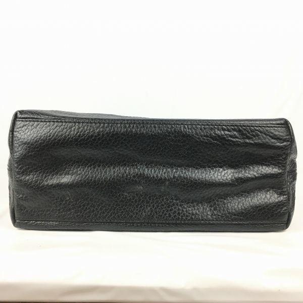 Kate Spade Lederhandtasche Beige × Schwarz Quaste Faltbar(GEBRAUCHT)