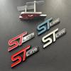 1 ks 3D kovové logo ST Line Znak na přední mřížku vozu Zadní emblém na kufr Pro Kuga MK3 MK4 S Max Focus Fiesta Příslušenství