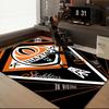 Shakhtar Donetsk Crest Design Rug Office Floor Mat - Machine Washable for Bedroom, Bedroom, Livingroom, Room Decor Fan Gifts Christmas